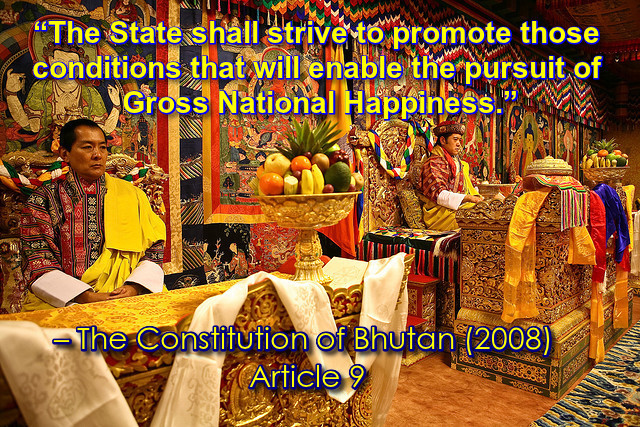 GNH and bhutan constitution